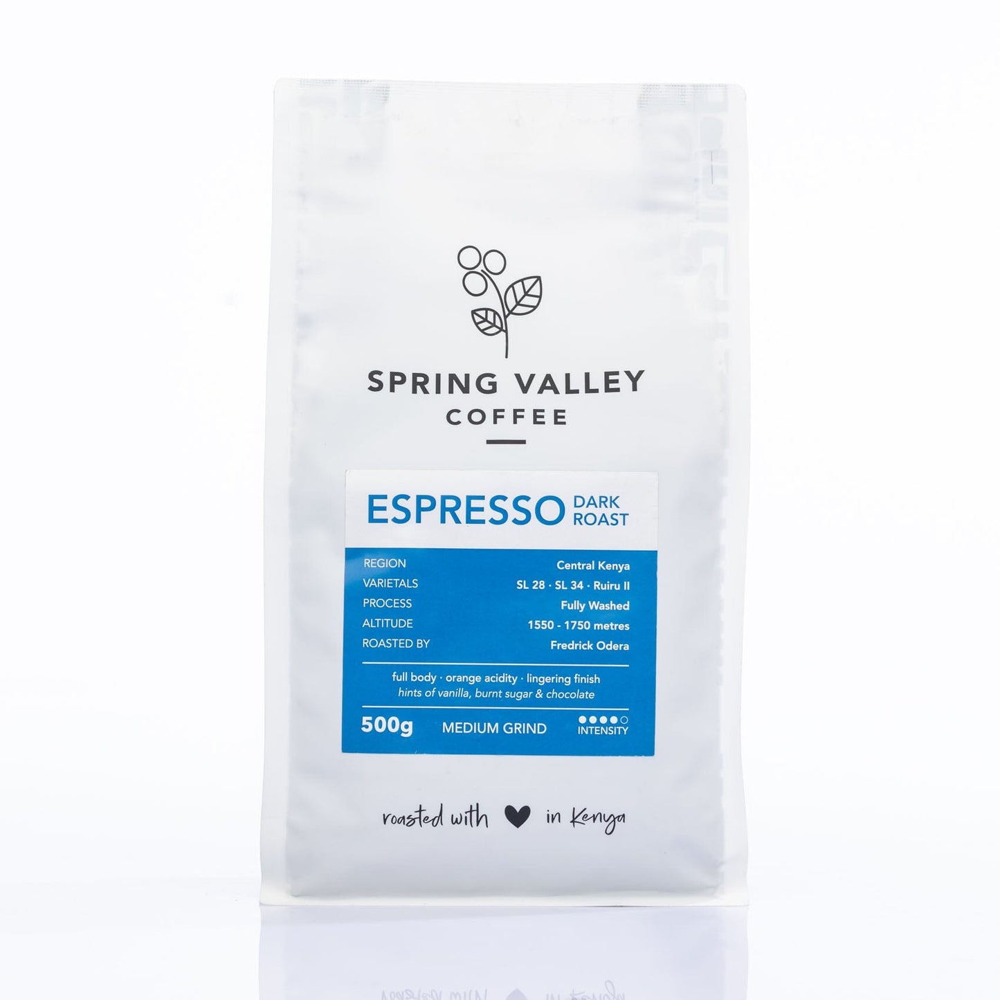 Spring Valley Dark Roast Coffee (Medium Grind)- Espresso