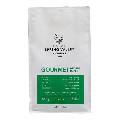 Spring Valley Medium Roast Coffee (Beans) - Gourmet at zucchini