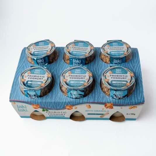 Laki Laki Probiotic Natural Yoghurt with Granola at Zucchini