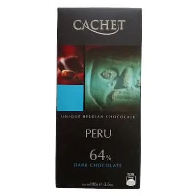 Cachet - Peru Dark Chocolate 64% Cacao