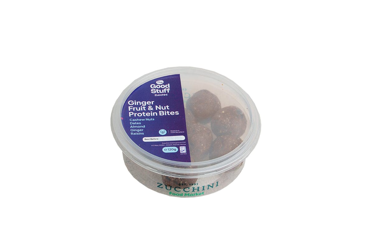 TGS Ginger Fruit & Nut Protein Bites