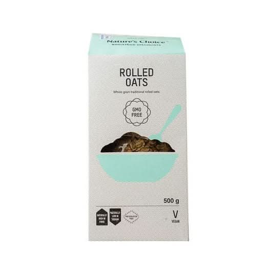 Nature's Choice Rolled Oats - (GMO Free) 500g at zucchini