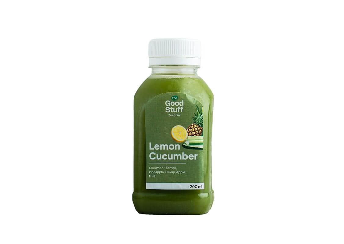 The Good stuff Lemon and Cucumber Juice