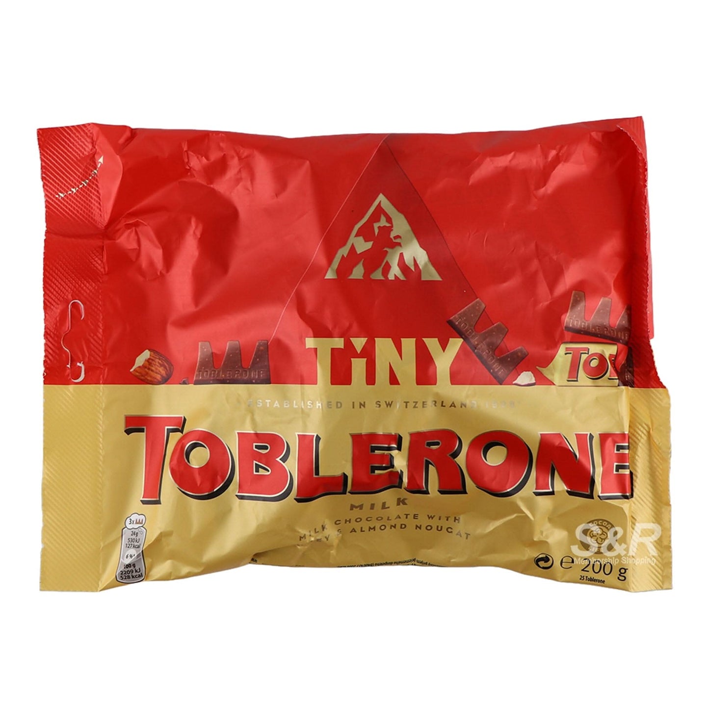 Toblerone Tiny Milk Chocolate Bars at zucchini