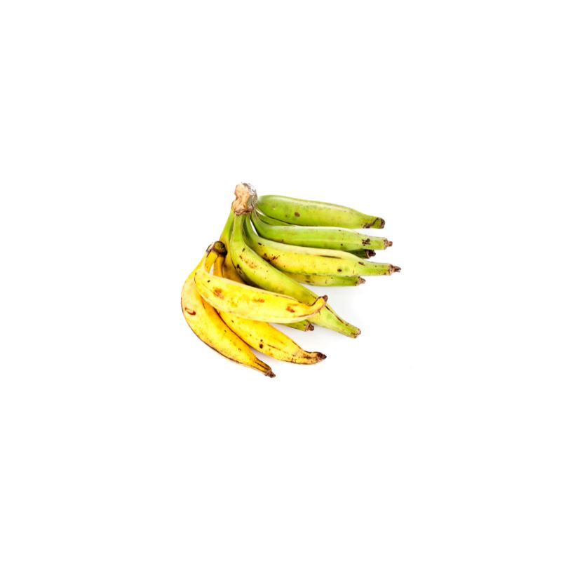 Plantain Banana at zucchini