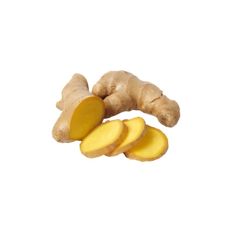 Fresh local ginger per kg at zucchini