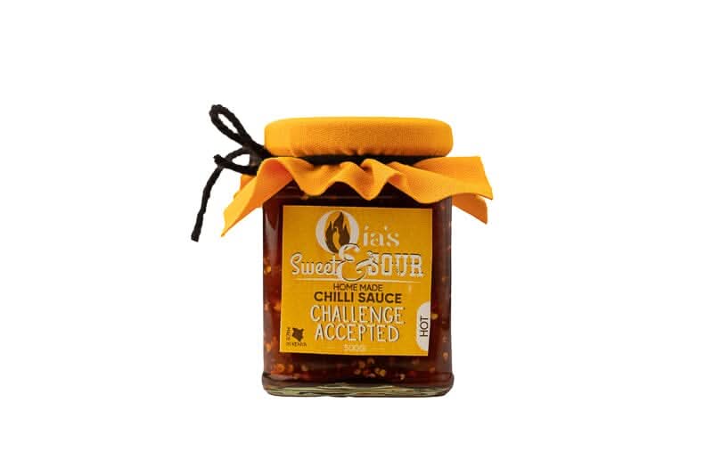 Qia's Sweet & Sour Chilli Sauce - Hot.