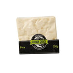 Sirimon feta cheese at zucchini
