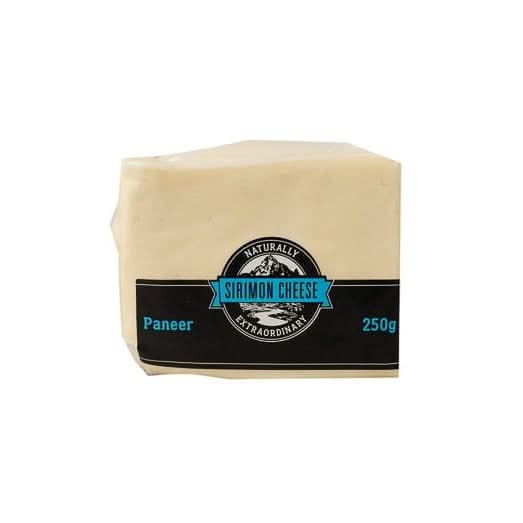 Sirimon paneer cheese at zucchini