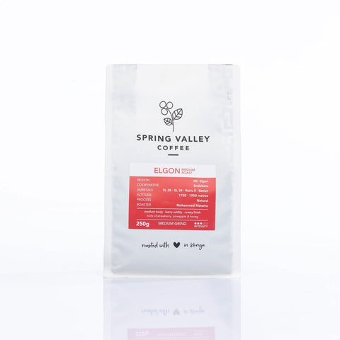 Spring Valley Medium Roast Coffee (Medium Grind) - Elgon.