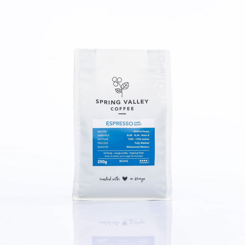Spring Valley Dark Roast Coffee (Beans) - Espresso