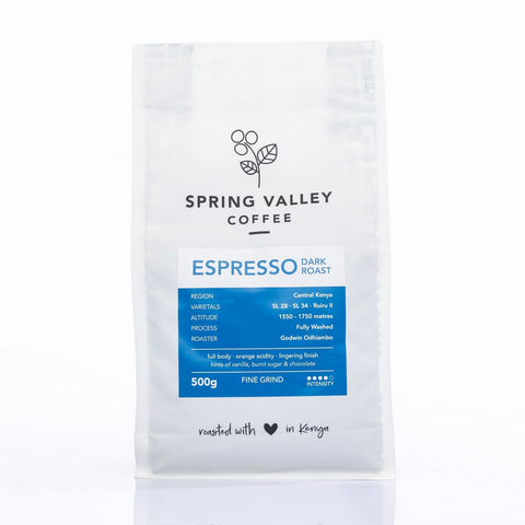 Spring Valley Dark Roast Coffee (Fine Grind) -  Espresso
