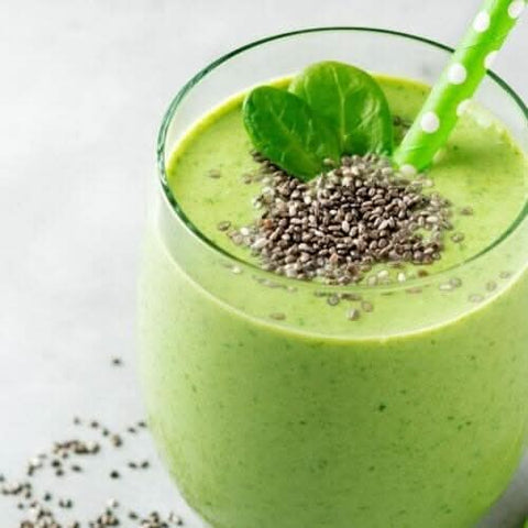 Chia Green Smoothie at zucchini