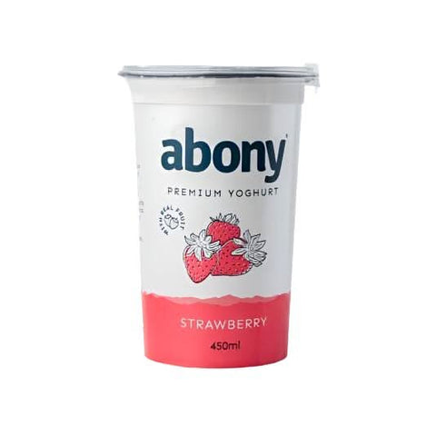 Abony Premium Strawberry Yoghurt at zucchini