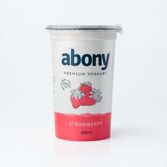 Abony Premium Strawberry Yoghurt at zucchini