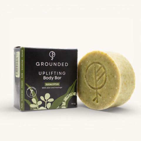 Grounded Body Bar Uplifting (Eucalyptus & Aloe) 150g