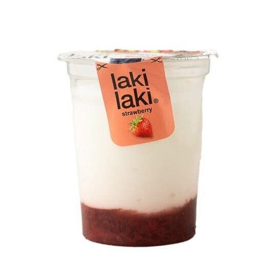 Laki Laki Greek Strawberry Yoghurt at zucchini