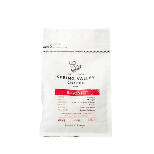 Spring Valley Medium Roast Coffee (Medium Grind) - Elgon.