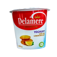Delamere Yoghurt with Real Lemon Biscuit