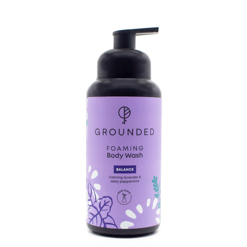 Grounded Foaming Body Wash - Balance - (Peppermint & Lavender) 500ml