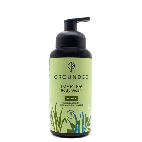 Grounded Foaming Body Wash - Refresh (Tea Tree, Eucalyptus, Lemongrass) 500ml