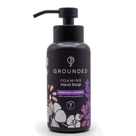Grounded Foaming Hand Soap Geranium & Lavender 500ml