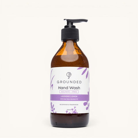 Grounded Hand Wash Gel Lemon + Lavender 300ml