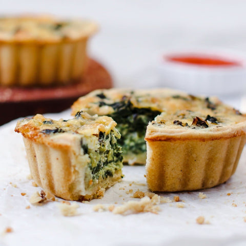 Tiramisu - Spinach Quiche