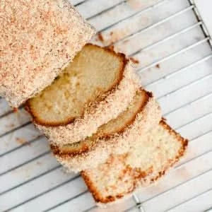 Tiramisu Orange & Coconut Tea Loaf (Slice) at zucchini