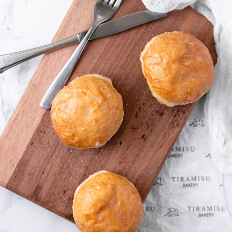 Tiramisu - Plain with Sugar Glaze Doughnut