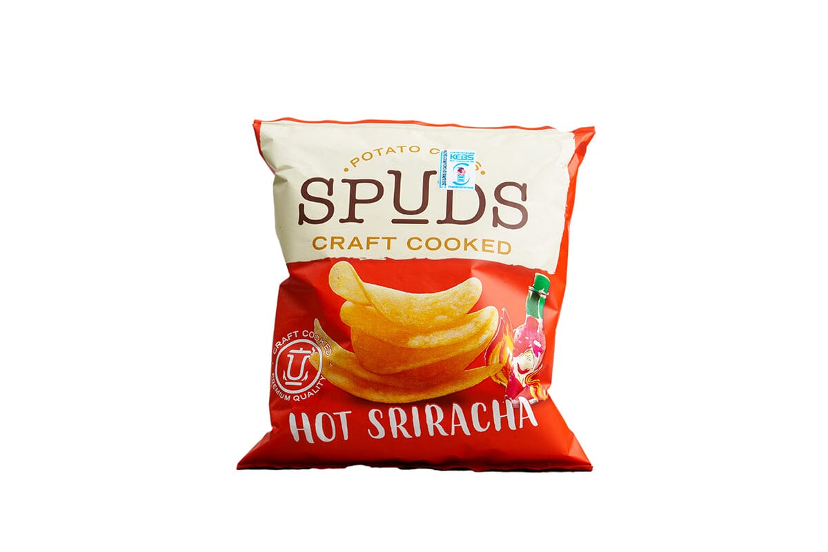 SPUDS Potato chips (Hot sriracha)