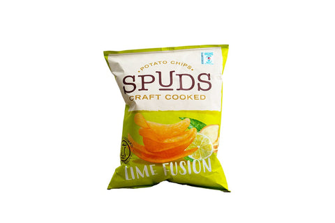SPUDS potato chips ( Lime Fusion)