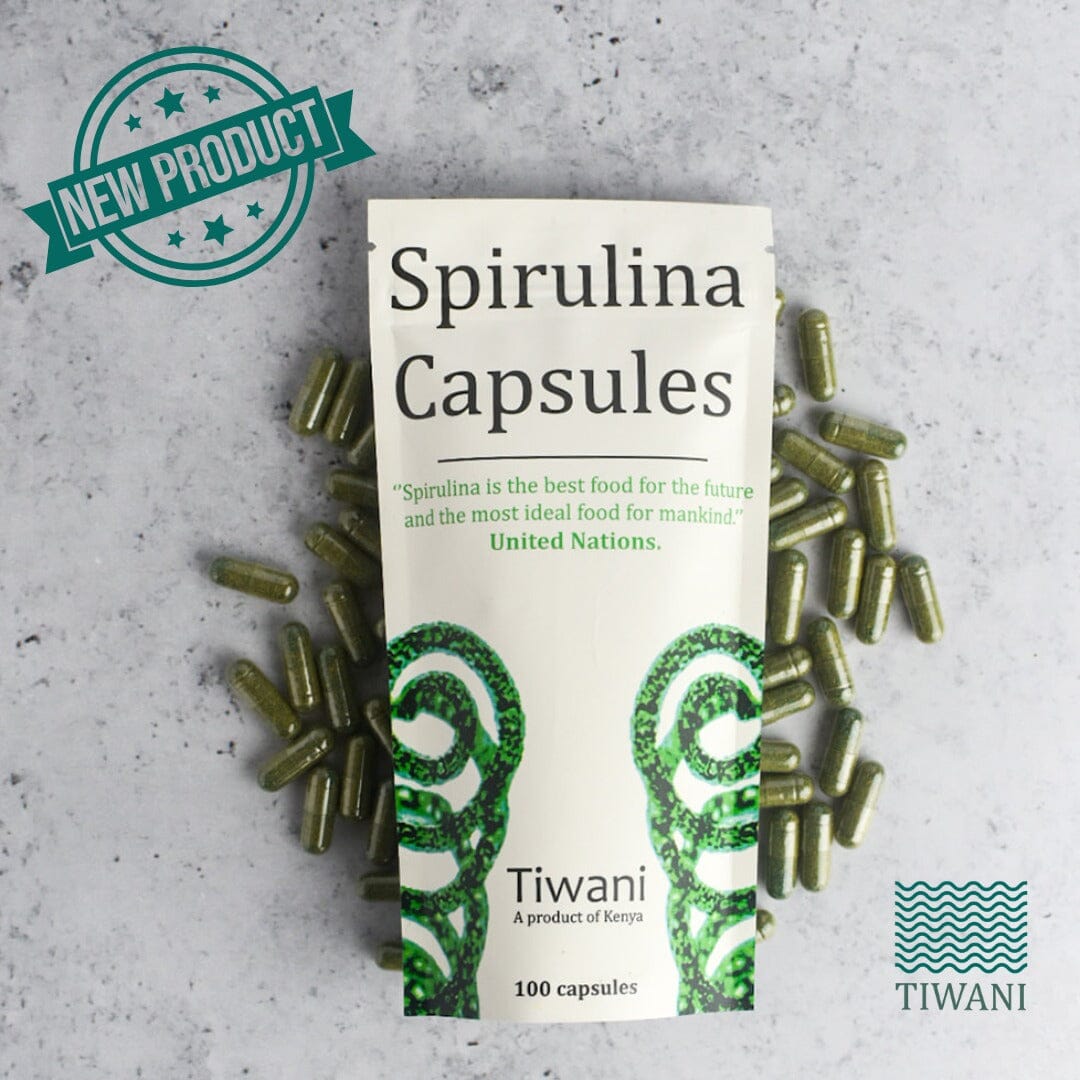 Tiwani - Spirulina Capsules ( 100 capsules)