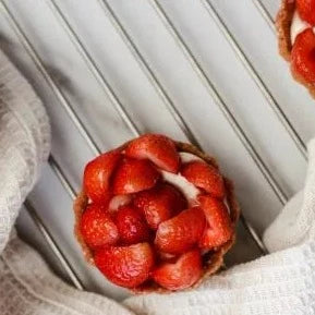Tiramisu - Strawberry Tarts