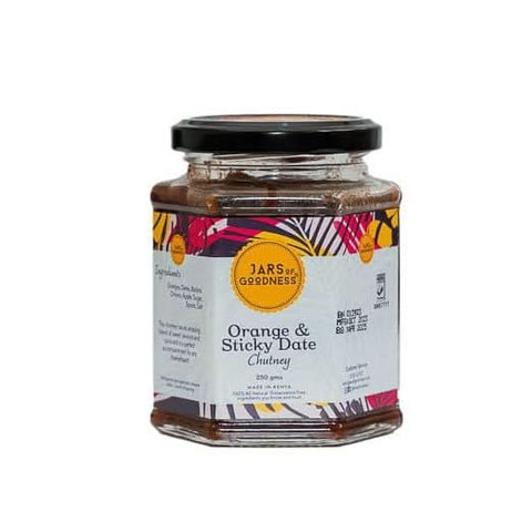 Jars of Goodness Orange & Sticky Date Chutney