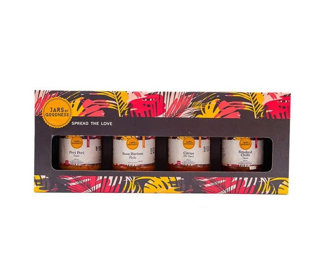 Jars of Goodness Hot Sauce Gift Pack (4 pack)