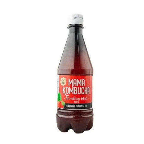 Mama Kombucha - Strawberry Mint 500ml