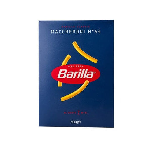 Barilla Macceroni pasta at zucchini