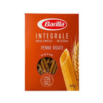Barilla Intergrale Wholewheat penne rigate pasta at zucchini