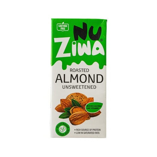 Nuziwa almond unsweetened milk at zucchini