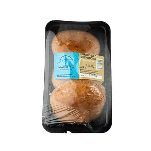 Majestic portobello mushrooms at Zucchini