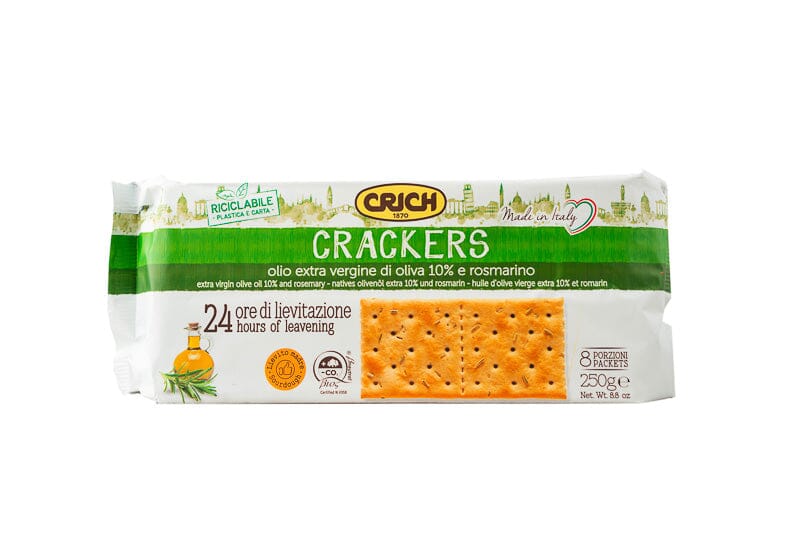 Crich Crackers - with Extra Virgin Olive Oil & Rosemary