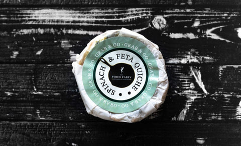 The Food Fairy Grab & Go Spinach Pie