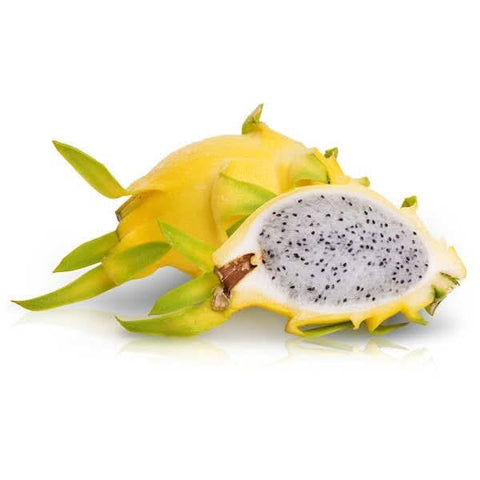 Yellow Dragon fruit at zucchini