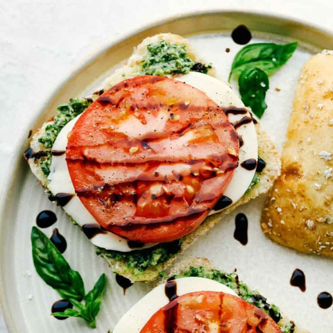 Caprese Sandwich at zucchini