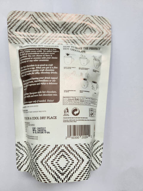 Unsweetened  - Intense 100% cocoa
