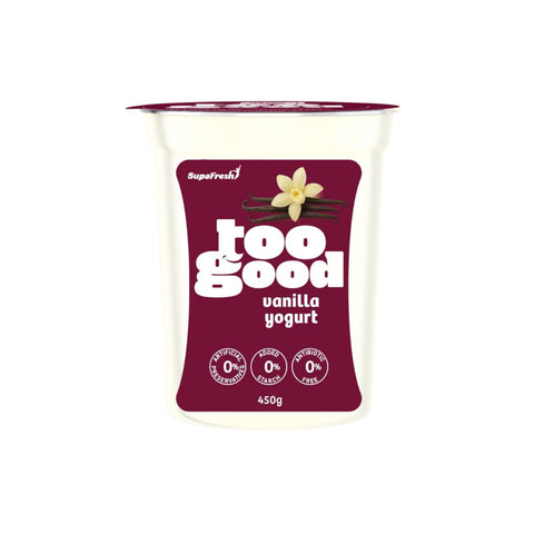 Too Good vanilla Yoghurt - 450g