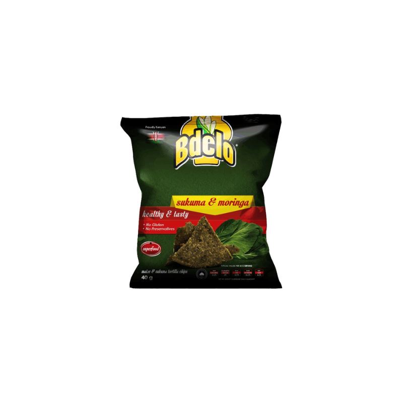 Bdelo-Maize, Sukuma & Moringa chips