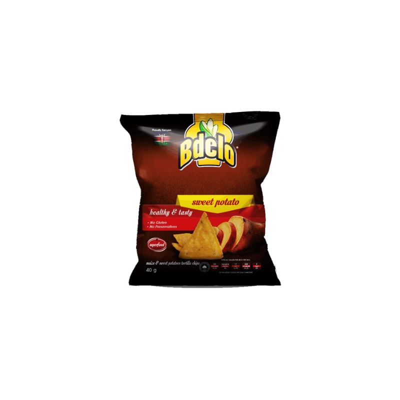 Bdelo-Maize & Sweet Potato chips