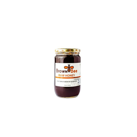 Browns Bee Raw Honey at zucchini